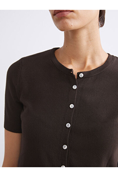 LC Waikiki Crew Neck Women's Knitwear Cardigan