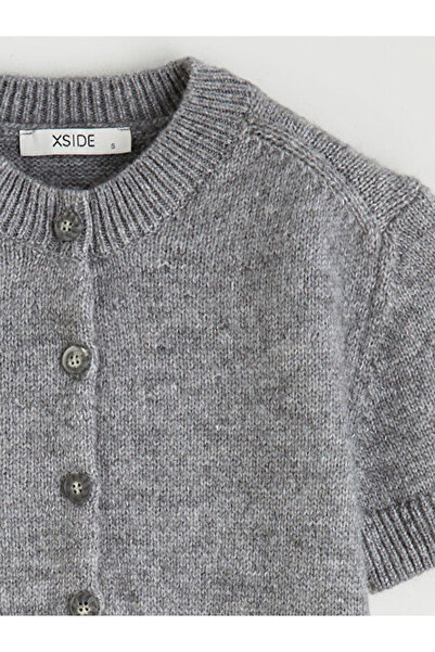 LC Waikiki Crew Neck Women's Knitwear Cardigan