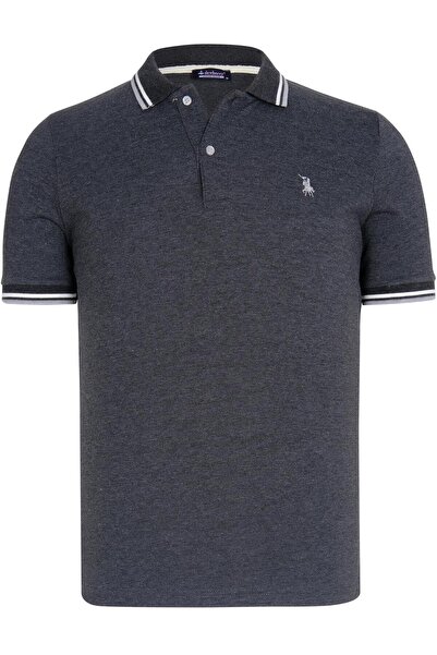 Dewberry T9594 ERKEK T-SHIRT-ANTRASİT