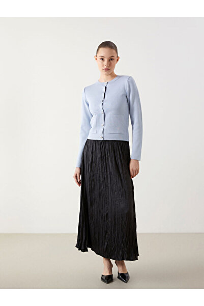 LC Waikiki Crew Neck Women's Knitwear Cardigan