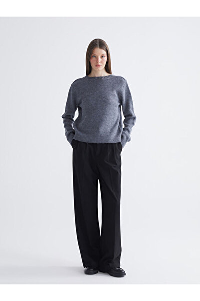 LC Waikiki Tie-Up Collar Bowknot Women's Knitwear Cardigan