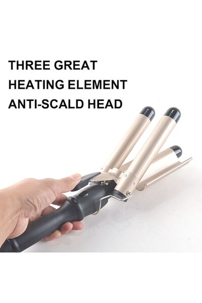 stuffix Curling iron QttvbTna, tourmaline ceramic, 3 barrels, multicolor, 70-130W