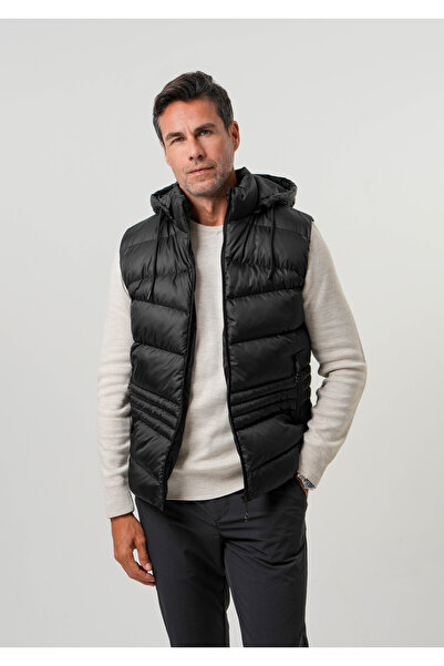 PIQUE Men's Vest Hooded Men's Puffer Vest