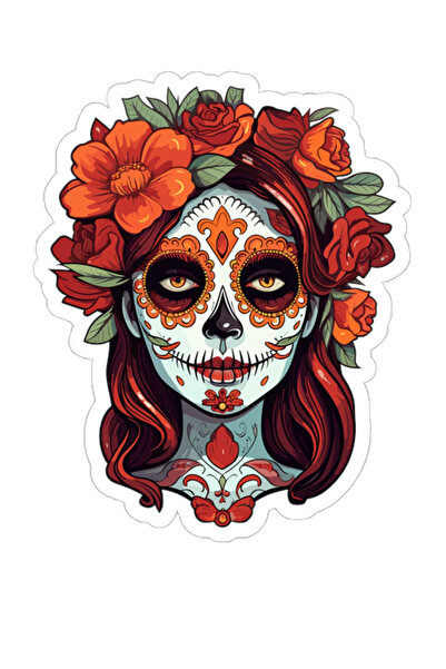 Hobi Butik Kızıl Saçlı Ölü Gelin Araba, Motorsiklet, Kask, Laptop, Cam Sticke...