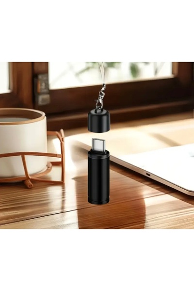 DefneAtes Type-C Çakmak, Akıllı Telefon, Powerbank ve Araç, Siyah Renk