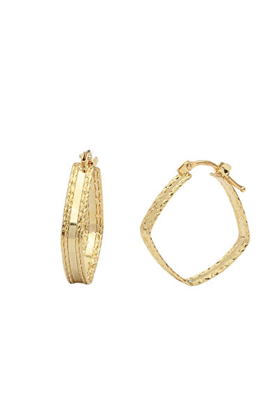 Bijuteria SORELLY 14k Gold Geometric Earrings