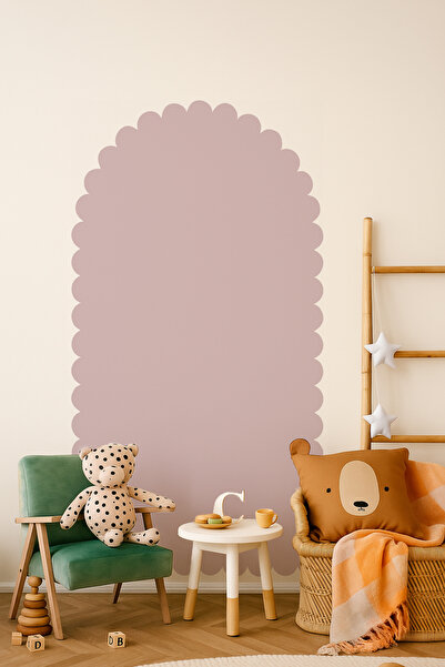 WALLHUMAN Стикер за стена с вълнообразен кант | Декорация за детска стая и ст...