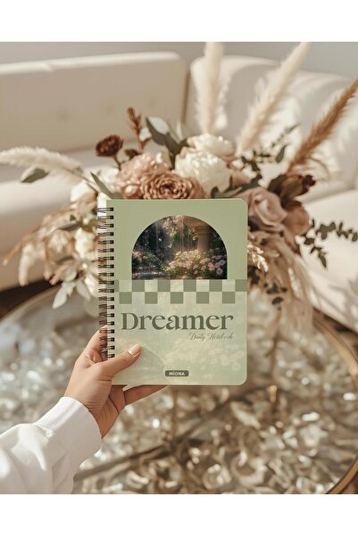 Miona A5 Spiralli Okul Defteri 120 Sayfa 2 li Set 2 Adet Kareli Defter , Notebook