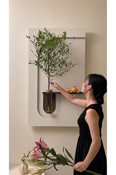 DEKORLİNE Dokulu Boya RGB Işıklı Dekoratif Tablo – 50x90 cm