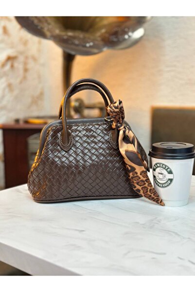 SHIKIRTI Geantă de mână și de umăr pentru femei, model BTG, cu detaliu de șal...