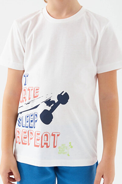 Rolypoly Men's child bermude set - cream