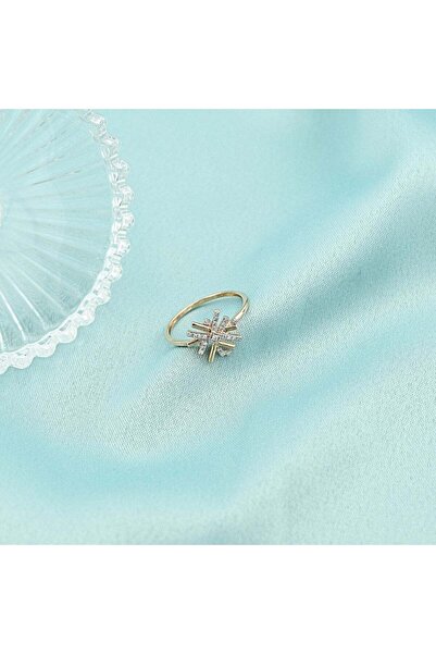 Bijuteria SORELLY 14k Rose Gold Ring with 0.086ct Diamonds Size 14