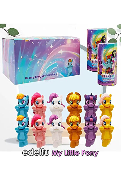 EDELFU Sonny Angel My Little Pony Mini Figure Series Adhesive 1 Piece Toy Figure, Phone Decoration