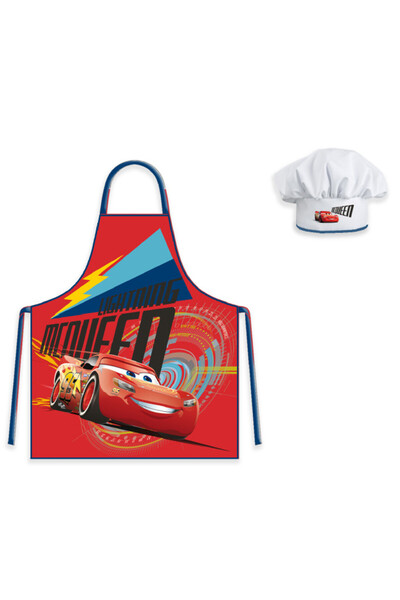 CARS Disney Cars Lightning children's apron set of 2 pieces