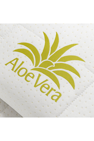 MADOR Set of 4 Hypoallergenic Aloe Vera Pillows (40x40)