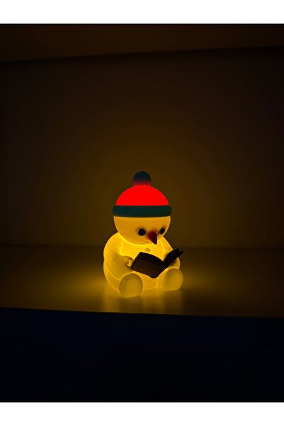 Book Reading Snowman Led Trinket – Decorative Lamp| Snowman Table Top Decor Gift