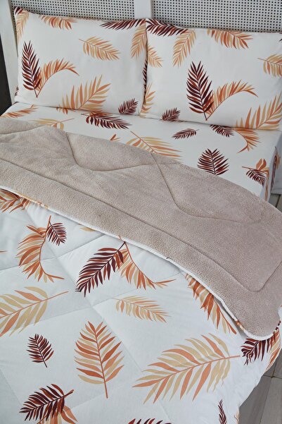 Arma Concept Double Wellsoft Quilt Sleeping Set 195X215 & 4 Pillowcases & Fitted Sheet with Elastic