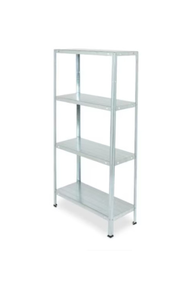 STRATEGIC Μεταλλικό ράφι 4 μεταλλικά ράφια 150X75X30 cm, 45kg/ράφι, βιδωτή τοποθέτηση