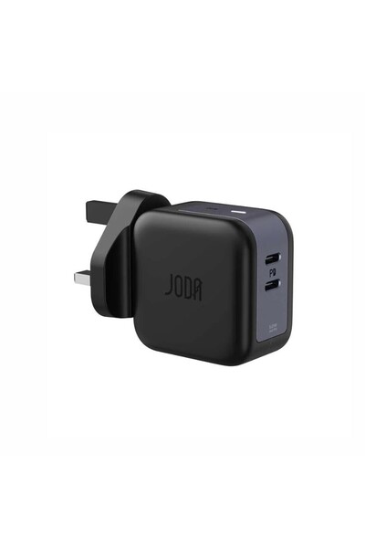 Joda 50W Dual-Port Type-C Wall Charger - Black