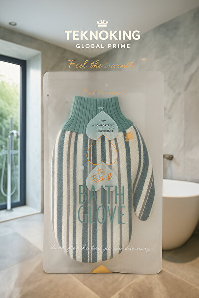 Teknoking Prime - Purifies Without Tiring the Skin, the Exfoliating Gloves Leave a Silky Feel. 100% Natural Fiber.”