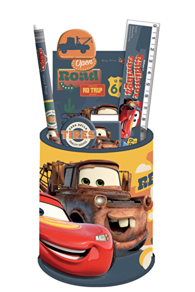 DİSNEY CARS Disney Cars Road Stationery Set 7 Pieces