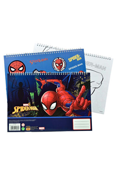 SPIDERMAN Spider-Man Splotch A/4 Sketchbook with 40 sheets and stickers
