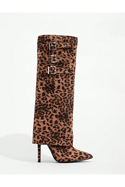 Sheya Shein heeled boots, mix colors