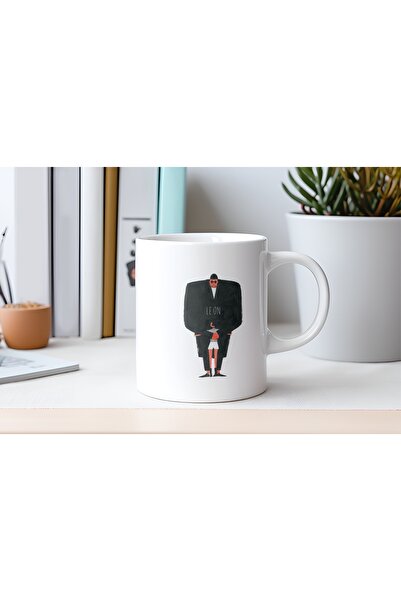 Beramussa كوب ليون وماثيلدا - تصميم شخصيات الأفلام البسيطة - هدية خاصة لمحبي ...