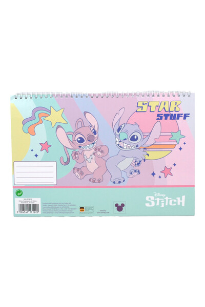 Stitch Disney Lilo και Star Stuff Σπιράλ σκίτσο A/4, 30 φύλλα