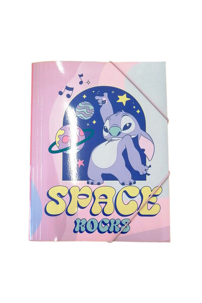 Stitch Disney Lilo și Space Rocks Mapă A/4 cu elastic
