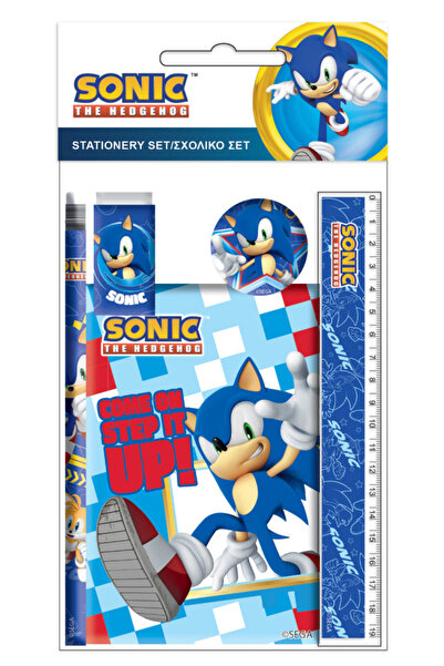 Sonic Hedgehog Rush Stationery Set 5 pcs
