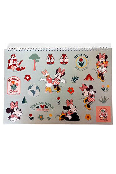 Minnie Mouse Disney Minnie Nomadic Spirit A/4 spiral sketchbook with 40 sheets and stickers