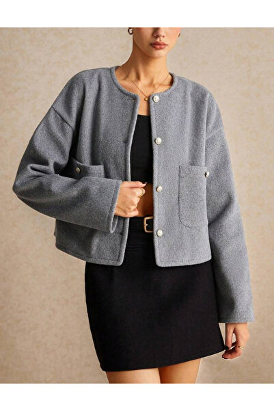 Sheya Shein jacket, gray