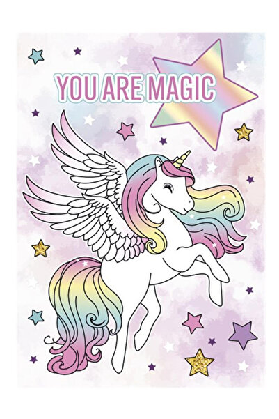 UNICORN You are Magic Mapa with elastic A4