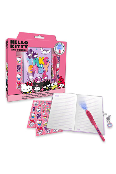 Hello Kitty Setul Friends jurnal + stilou magic