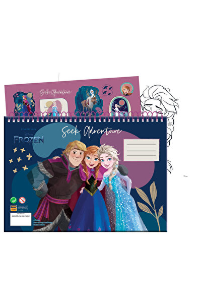 Frozen Disney Frozen Explore A/4 Spiral Sketchbook with 40 Sheets and Stickers