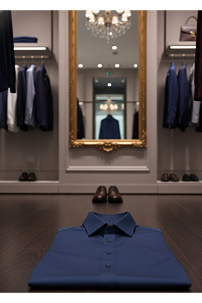 YusGos Men's Classic Regular Fit Regular Collar Long Sleeve Easy Iron Cotton Shirt