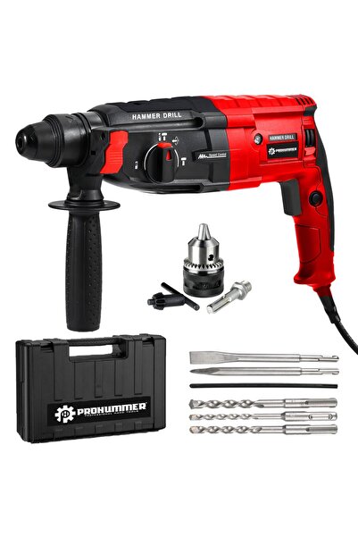 prohummer PH315 Yeni Kırıcı Delici Matkap Sds Plus Hilti 850W (Kırmızı)
