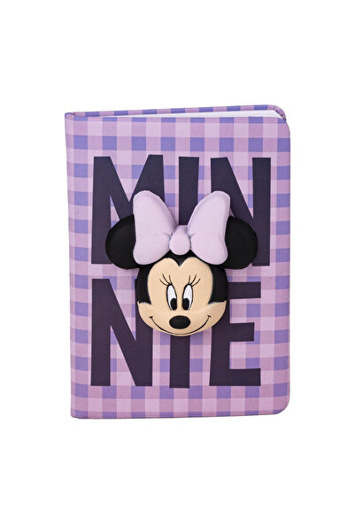 Minnie Mouse Disney Minnie 3D Notebook, striped notebook