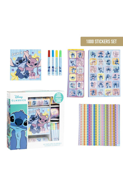 Stitch Σετ αυτοκόλλητων Disney Lilo και Angel 1000 τεμαχίων