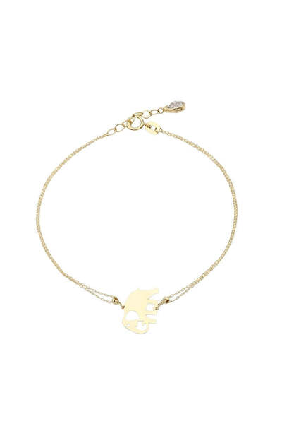 Bijuteria SORELLY Brățară Elefant din Aur de 14k