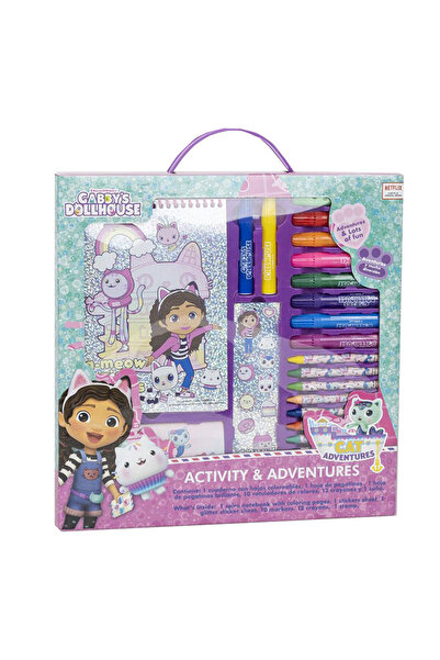 Gabby's Dollhouse Cat Adventures stationery set