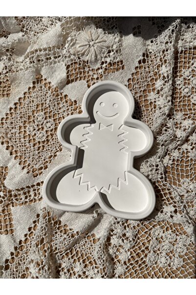 Mimarizi Boyanabilir Kurabiye Adam Tabak, Yeniyıl Dekorasyon