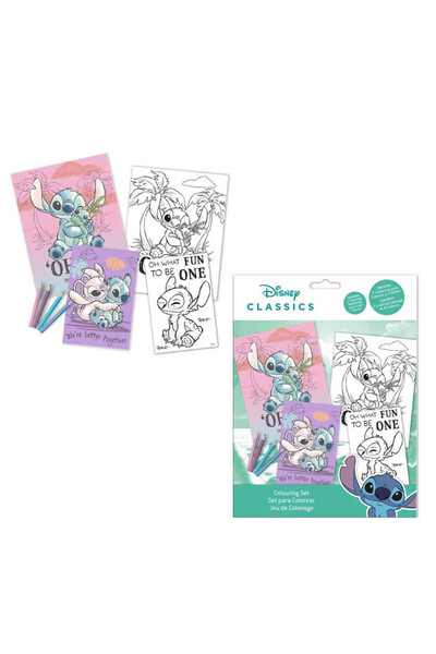 Stitch Disney Lilo și Cheeky set de colorat