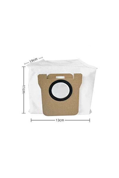 ROPALDE 2Pcs Dust Bags Compatible with Dreame L20 Ultra Rlx41Ce-1 Robot Vacuum Cleaner - Spare Parts Kit