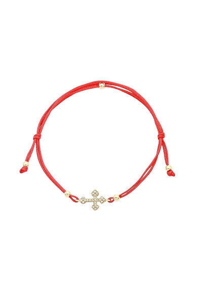 Bijuteria SORELLY Brățară din aur de 14k cu pietre de zirconiu