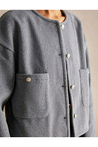 Sheya Shein jacket, gray