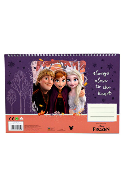 Frozen Disney Frozen Heart A/4 Spiral Sketchbook with 40 Pages and Stickers