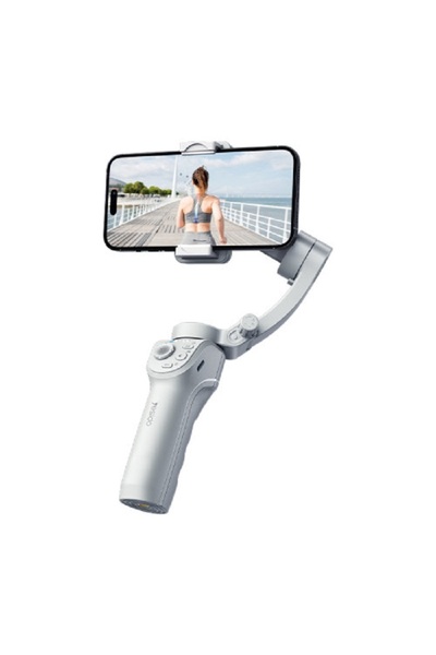 Yesido مثبت الهاتف المحمول SF18 - جيمبال بتتبع تلقائي بزاوية 360 درجة مع حامل...