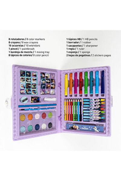 Frozen Disney Frozen Seek Adventure stationery set in a briefcase